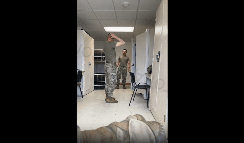 American Soldiers Out Here Catching Fades!