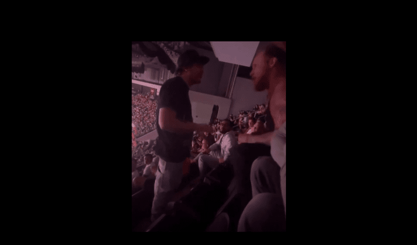 Dude Got Hit So Hard He Flipped To Different Rows Of Seats