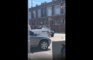 What Did She Take?? Woman Out Here Doing Weird Shii On A Random Person Car In Traffic