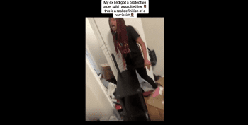 Girl Gets Mad And Destroys Her Boyfriend House After The Protection Order She Filed On Him Was Dismissed In Court For Lying