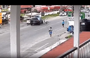 When Trying To Out Run A Car Goes Terribly Wrong