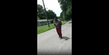 Dude Still Standing And Walking After He Was Shot 9 Times By The Opps While Walking Down The Street