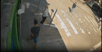 Karma Came Quick: Thief Tried To Run Off With A Elderly Man Phone And Gets Ran Over By A Bus