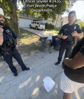 Insane: Fort Worth Police Officer Got Aggressive With A Man That Was Cooperating And Being Respectful To Him