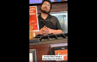 Korean Men That Works At Little Caesars Called A Man This When He Didn’t Leave The Store