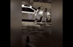 He Dont Play About His Car: Dude Couldn’t Take It Anymore After Woman Started Hitting His Car After Smacking Him Multiple Times