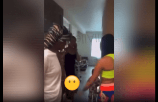 Girl Refuse To Fight In Front Of Her Kids But Still Gets Ran Down On In Her Crib In Front Of Her Kids