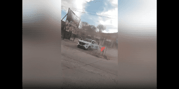 Police Officers Gets Riddled With Bullets While Sitting In Their Car By The Cartel