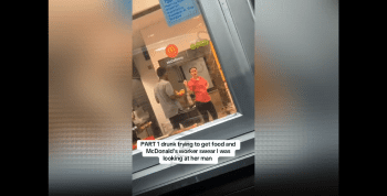Two Drunk Girls Get Old Bye After A Mcdonalds Worker Got Mad Because They Were Looking At Her Man