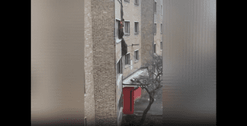 Side Chick Caught Escaping Window Of A Woman House After Seeing Her Boyfriend