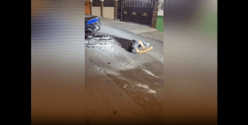 This Accident Caused This Guy To Have A Seizure After Not Wearing A Helmet