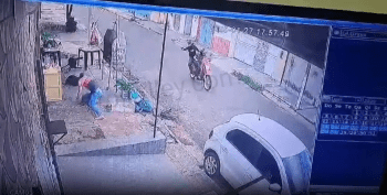 Dude Spins The Block Again To Finish Off His Opp