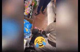 Dude Trashed Store After he Was Put Down By The Store Owner
