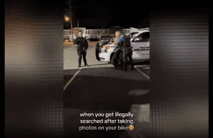 WTF: Police Caught Illegally Searching A Woman And Putting His Hands And Flashing His Light In Her Pants
