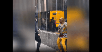 Dude Tried To Go Toe To Toe With A Guy With Two Knives That Was Dress Like A Mortal Combat Character