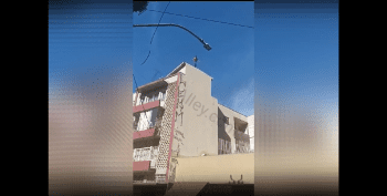 Dude Was On Drugs And Jumps From The 4th Floor Of His Apartment