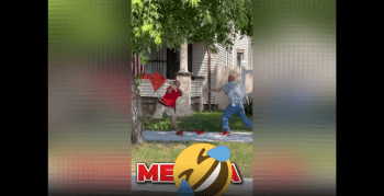 Two American Maga Supporters Out Here Disrespecting Their Flag