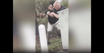 Dude Got His Face Pushed Back Two Times For Talking Crazy To A Woman