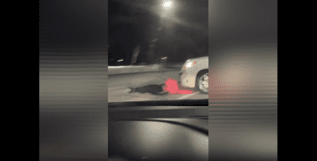 She Really Thought She Was Gonna Get Away With Hitting Somebody Car