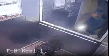 Woman Tried To Throw A Boy Out The Elevator After He Ran Behind Her Because He Was Scared Of Her Dog