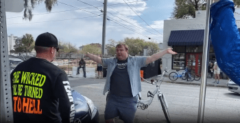 Dude Yells He Has Aids And The Proceeds Spit In A Preachers Face