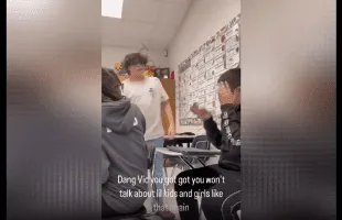 The Class Was Confused After A Student Did This To Another Student For Disrespecting Him