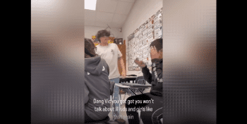 The Class Was Confused After A Student Did This To Another Student For Disrespecting Him
