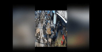 Robber Interrupts Family Having Dinner