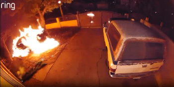 Arsonist Catches On Fire After Putting A Car On Fire In Corona California