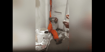 Dude The One Starts Tweaking After Smoking Some Type Of Drug In Prison With The Homies