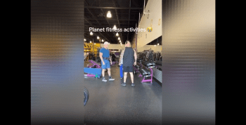 Two Planet Fitness Members Gets Into A Scuffle Over Gym Equipment