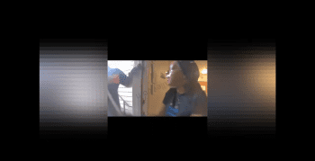 Woman Beats Her Boyfriend With A Broom After He Came To Her House Full Of Dope And Acting A Fool