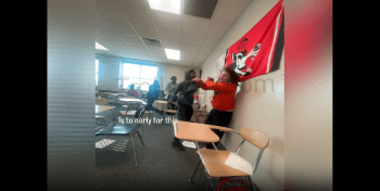 Girl Eats Multiple Hits From A Boy That She Was Having A Scuffle With At School