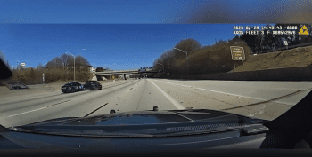 Atlanta Police Took Five Men Into Custody After They Say The Group Broke Into A Car And Led Officers On A Chase