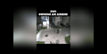 Owner Of Airbnb Caught A Couple Going At It On Camera And The Ambulance Was Called After!