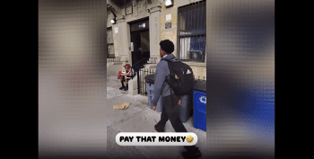 Dude This To The Guy That Owed Him Money After He Seen Him Sitting Alone And Minding His Business