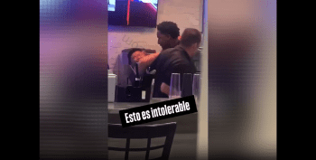 Mexican Guy Gets Violated In His Own Mexican Bar/Restaurant By A Black Man After He Kicked Him Out
