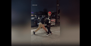 Dude Gets His Jaw Pushed Back In Slow Motion