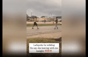 She Staying With Me Tonight: White Dude Gets Mad After A Black Man Took His Black Woman And Called His Package Small