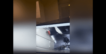 Dude Beat Up A Random Guy That Tried To Get On The Elevator With Him And His Bike