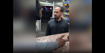 Store Owner Gives A Man Two Cigarettes To Slap A Guy That That Kept Disrespecting Him In His Store