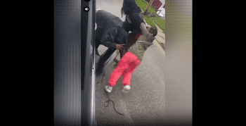 Woman Gets Beaten In Front Of Her Daughter By Her Boyfriend Sister For Bleaching His Clothes And Breaking His Game