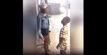 Little Boy Counter Attack On A Grown Woman Was Insane