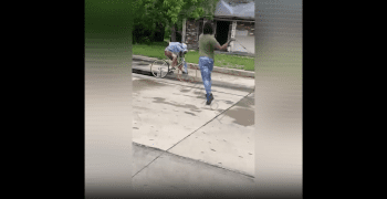 Drug Addict Gets Taught A Lesson For Hanging Around Somebody Neighborhood Without Permission
