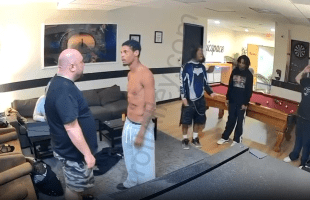 American Patriot Talked Crazy To The Wrong YN And Gets Hit With A Strong Uppercut