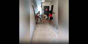 White Girl Gets Beaten By Two Black Girls After They Caught Her Laid Up With Their Black Boyfriend