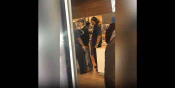 Unsatisfied Customer Gets Jumped By Mcdonalds Manager And His Employees After He Put Hands On The Manager