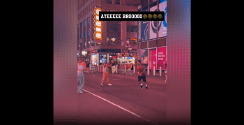 Dude Embarrass Both Of These Women At The Same Time In Public After They Tried To Chase Him