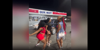 Older Woman Last Day Trying To Squabble With The Younger Generation