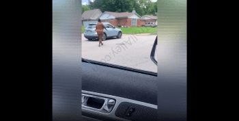 Dude Pulled The Blick On A Group Of Girls That Randomly Pulled Up And Threw Heroine On His Lap While They Go Commit A Crime